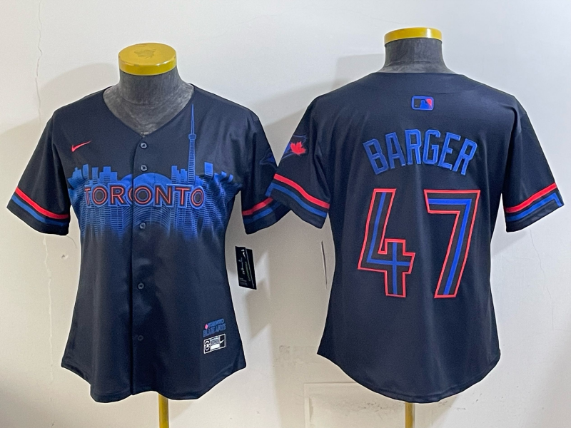 youth 2026 Toronto Blue Jays #47 Barger Blue Game Nike MLB Jersey 0591202